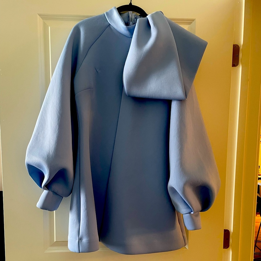 Statement large bow dress